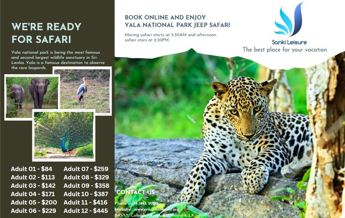 yala national park sri lanka safari price